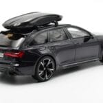 Audi RS6 C8 Avant Mythos Svart Med Kolfibertak Asienutgåva GT Spirit 1:18