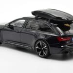 Audi RS6 C8 Avant Mythos Svart Med Kolfibertak Asienutgåva GT Spirit 1:18