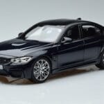 BMW M3 F80 Competition Blå Norev 1:18
