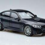 BMW M3 F80 Competition Blå Norev 1:18