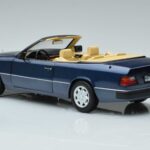 Mercedes 300 CE-24 A124 Cabriolet Nautical Blue Begränsad Utgåva Norev 1:18