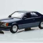 Mercedes 300 CE-24 C124 Coupé Nautical Blue Begränsad Utgåva Norev 1:18