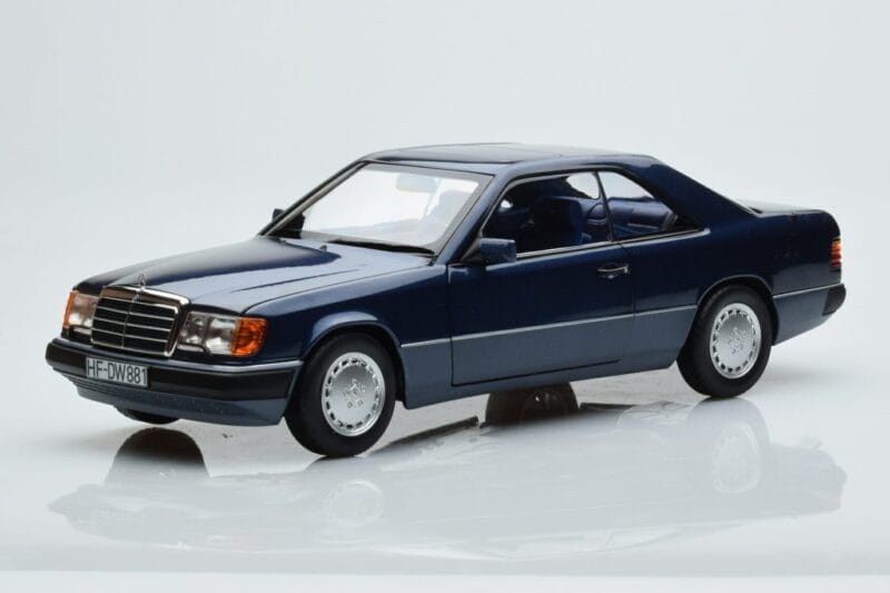 Mercedes 300 CE-24 C124 Coupé Nautical Blue Begränsad Utgåva Norev 1:18