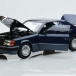 Mercedes 300 CE-24 C124 Coupé Nautical Blue Begränsad Utgåva Norev 1:18