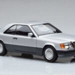 Mercedes 300 CE-24 C124 Coupé Silver Norev 1:18