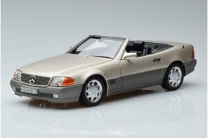 Mercedes 500 SL R129 Röksilver Norev 1:18