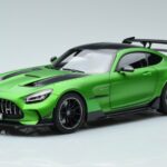 Mercedes AMG GT C190 Black Series Green Hell Magno Specialutgåva Norev 1:18
