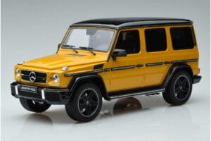 Mercedes G63 AMG W463 Crazy Color Solar Beam Återförsäljarutgåva GT Spirit 1:18