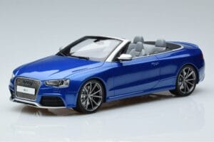 Audi RS5 B8 Cabriolet Blå GT Spirit 1:18