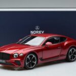 Bentley Bentley Continental GT Candy Röd Norev 1:18 1:18 Metall