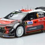 Citroen Citroen C3 WRC #9 S. Lefebvre / G. Moreau Tour de Corse 2017 Norev 1:18 1:18 Metall