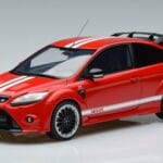 Ford Ford Focus Mk2 RS Halvkombi Le Mans Röd Otto 1:18 1:18 Resin