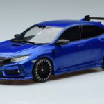 Honda Honda Civic FK8 Type R Halvkombi Mugen Blå Otto 1:18 1:18 Resin