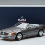 Mercedes Mercedes 500 SL R129 Grå Metallic Norev 1:18 1:18 Metall