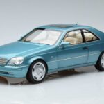 Mercedes Mercedes CL600 C140 Blå Metallic Norev 1:18 1:18 Metall