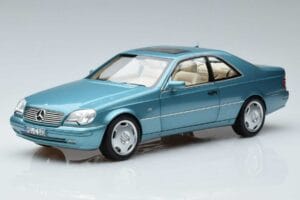Mercedes CL600 C140 Blå Metallic Norev 1:18