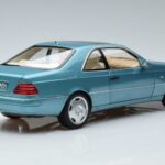 Mercedes Mercedes CL600 C140 Blå Metallic Norev 1:18 1:18 Metall