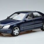 Mercedes Mercedes AMG S55 W220 Sedan Blå Norev 1:18 1:18 Metall