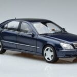 Mercedes Mercedes AMG S55 W220 Sedan Blå Norev 1:18 1:18 Metall