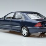 Mercedes Mercedes AMG S55 W220 Sedan Blå Norev 1:18 1:18 Metall