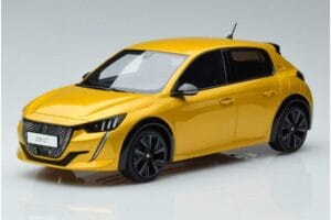 Peugeot 208 GT Line Gul Otto 1:18