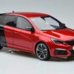 Peugeot Peugeot 308 T9 GTI Röd Otto 1:18 1:18 Resin