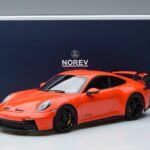 Porsche Porsche 911 992 GT3 Coupe Orange Norev 1:18 1:18 Metall