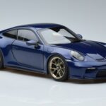 Porsche Porsche 911 992 GT3 Touring-paket Blå Metallic Norev 1:18 1:18 Metall