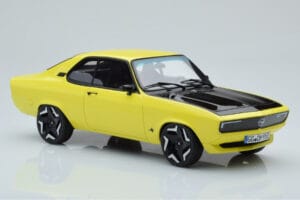 Opel Manta GSE Elektromod Gul Otto 1:18 OT434 Resin — bild 4 av 6