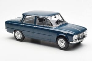 Alfa Romeo Giulia TI Petroleumblå Norev 1:18 187971 Metall — bild 4 av 6
