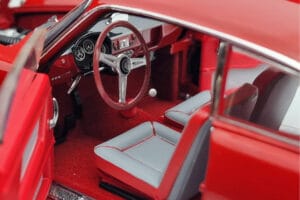 Alfa Romeo Giulietta SV #120 Mille Miglia 1956 Kyosho 1:18 08957A Metall — bild 7 av 9
