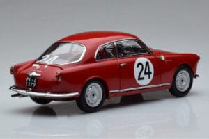 Alfa Romeo Giulietta SV #24 Targa Florio 1958 Kyosho 1:18 08957B Metall — bild 3 av 9