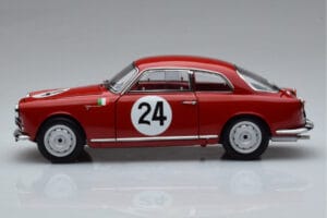 Alfa Romeo Giulietta SV #24 Targa Florio 1958 Kyosho 1:18 08957B Metall — bild 4 av 9