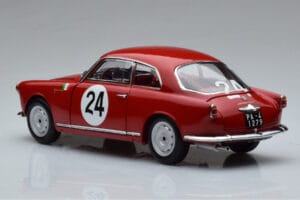 Alfa Romeo Giulietta SV #24 Targa Florio 1958 Kyosho 1:18 08957B Metall — bild 6 av 9