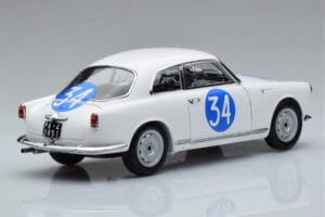 Alfa Romeo Giulietta SV #34 Targa Florio 1960 Kyosho 1:18 08957C Metall — bild 3 av 9
