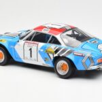 Alpine A110 1600S #1 Nicolas / Vial Winner Tour de Corse 1973 Kyosho 1:18 08485A - image 7 of 8