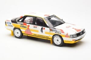 Audi 200 Quattro #4 W. Rohrl / C. Geistdorfer Rally Monte Carlo 1987 Otto 1:18 OT439 Metall — bild 4 av 6