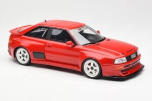 Audi 80 B4 Coupe Prior Design RS2 Röd Otto 1:18 OT1068 Resin — bild 4 av 6