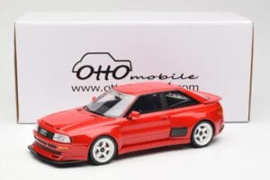 Audi 80 B4 Coupe Prior Design RS2 Röd Otto 1:18 OT1068 Resin — bild 6 av 6