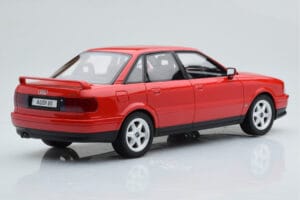 Audi 80 B4 Quattro Competition Laser Röd Otto 1:18 OT355 Resin — bild 2 av 6