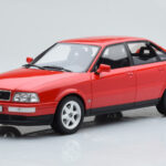 Audi 80 B4 Quattro Competition Laser Röd Otto 1:18