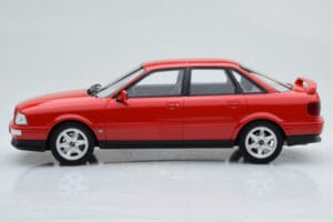 Audi 80 B4 Quattro Competition Laser Röd Otto 1:18 OT355 Resin — bild 3 av 6