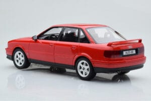 Audi 80 B4 Quattro Competition Laser Röd Otto 1:18 OT355 Resin — bild 5 av 6