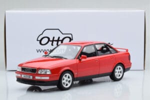 Audi 80 B4 Quattro Competition Laser Röd Otto 1:18 OT355 Resin — bild 6 av 6