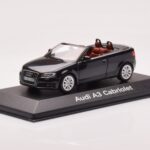 Audi A3 8P Cabriolet Svart Minichamps 1:43 - image 2 of 4