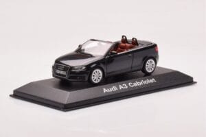 Audi A3 8P Cabriolet Svart Minichamps 1:43 5010803333 Metall — bild 2 av 4