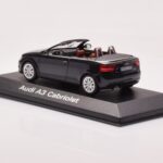 Audi A3 8P Cabriolet Svart Minichamps 1:43 - image 3 of 4