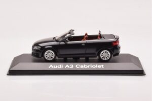 Audi A3 8P Cabriolet Svart Minichamps 1:43 5010803333