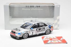 Audi A4 B5 Orix #2 P. Radisch 1998 UT Models 1:18 39872 Metall — bild 6 av 6