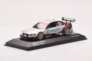 Audi A4 B7 DTM Team Audi Sport Abt #7 F. Biela DTM 2007 Minichamps 1:43 400071797 Metall — bild 2 av 4